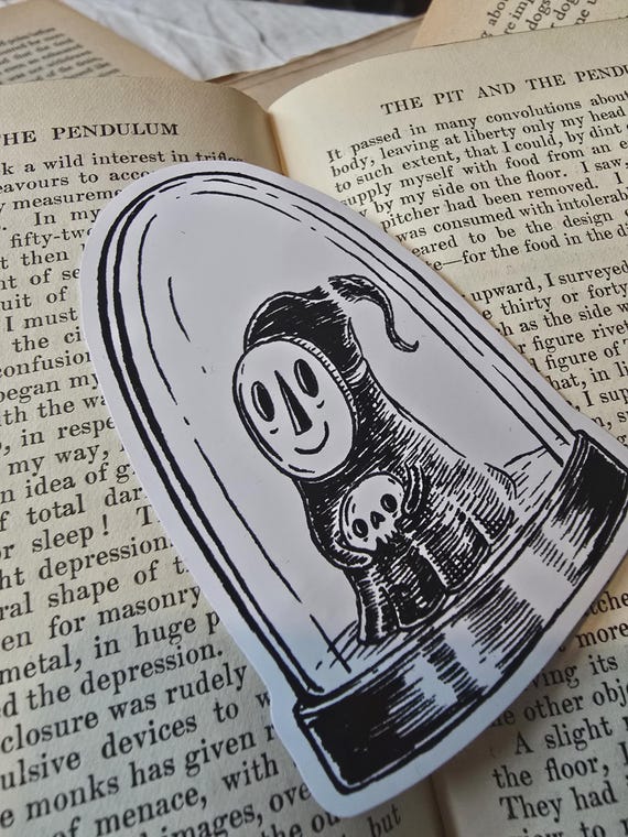 Bell Jar Spirit Vinyl Sticker