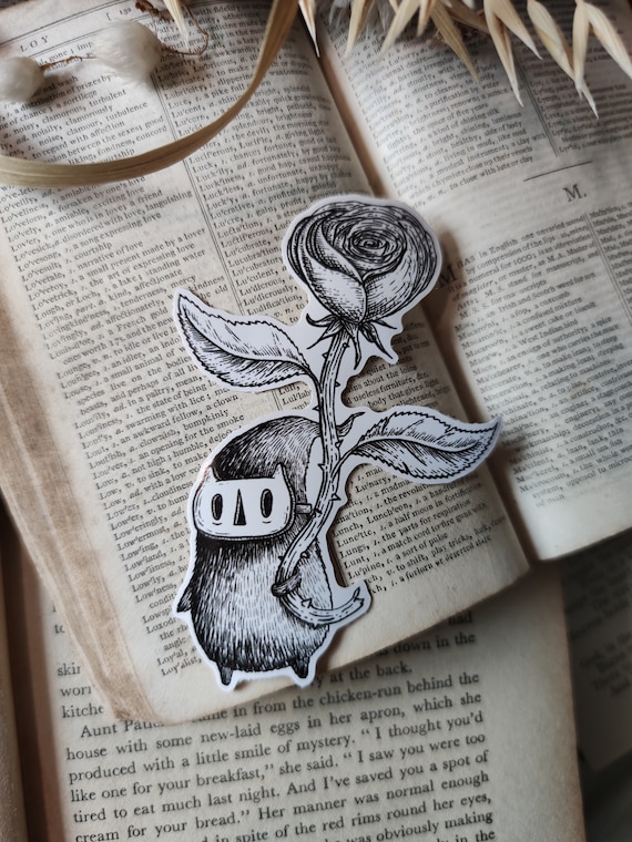 Cute Spirit vinyl sticker- Magical fantasy creature laptop sticker