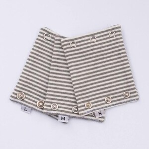 BABY BODYSUIT EXTENDERS -Snap on & add a size to baby&#39;s onesie.  Great for cloth diaper and tall babies! Fits Carters and all major brands!
