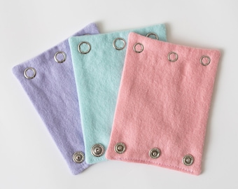 BODYSUIT EXTENDERS - Expanders. Add a size to onesie / bodysuit. Also great for cloth diaper babies! Fits Carter's and all major brands!