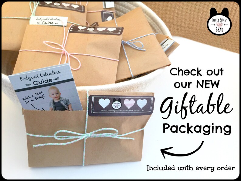 BABY BODYSUIT EXTENDERS Lengthen Baby's Onesies. Etsy