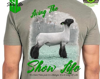 Show Livestock Lamb Shirt Design ( Please follow Personalization Instructions )| PNG File | Show Sheep | Stock Show | Fair Shirts
