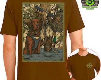 Duck Hunting Dog PNG | Waterfowl Shirt Design (Digital Download)