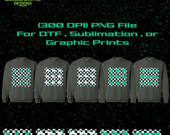 Farm Animal Teal Bundle | 300 DPI PNG | DTF & Sublimation Shirt Designs | Digital Download