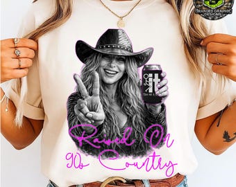90s Country Music PNG | Texas Western Style Digital Download