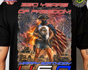 Happy Birthday USA Patriot , America 250th Anniversary, USA Png, Military Png, 1776 Png, 4th of July , Independence Day, Freedom Shirt, USA