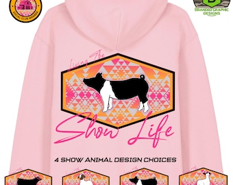Show Livestock Aztec Design PNG | Show Pig, Cow, Goat, Lamb (Digital Download)