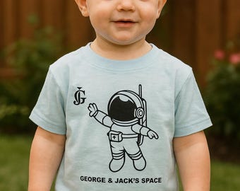 Camiseta de astronauta para niños pequeños – George & Jack's Space