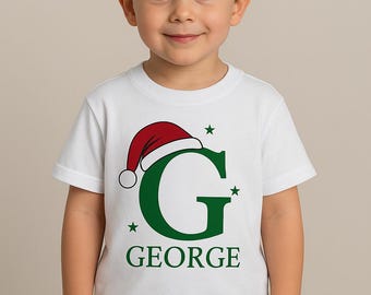 Camiseta navideña para niños pequeños