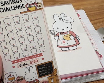 Sfida di risparmio di Miffy e buste