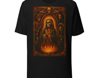 Santa Muerte Prayer Unisex t-shirt