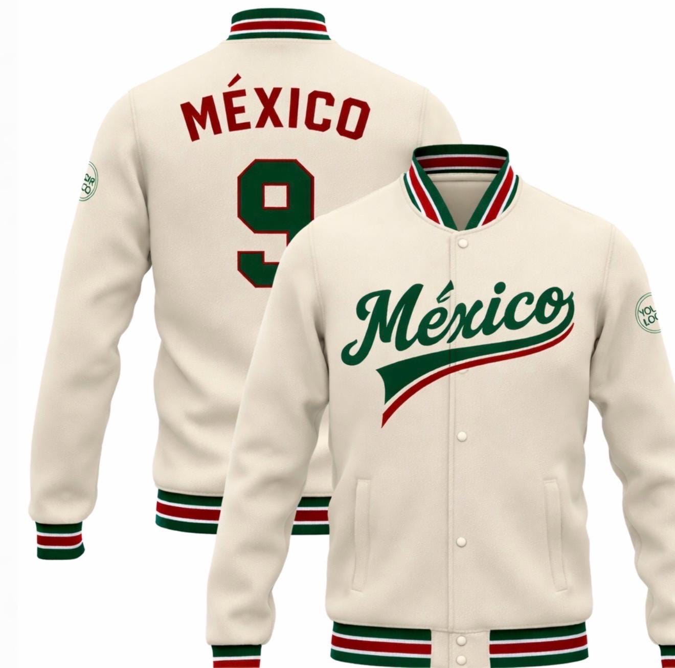 White Mexican Jacket - Etsy Canada