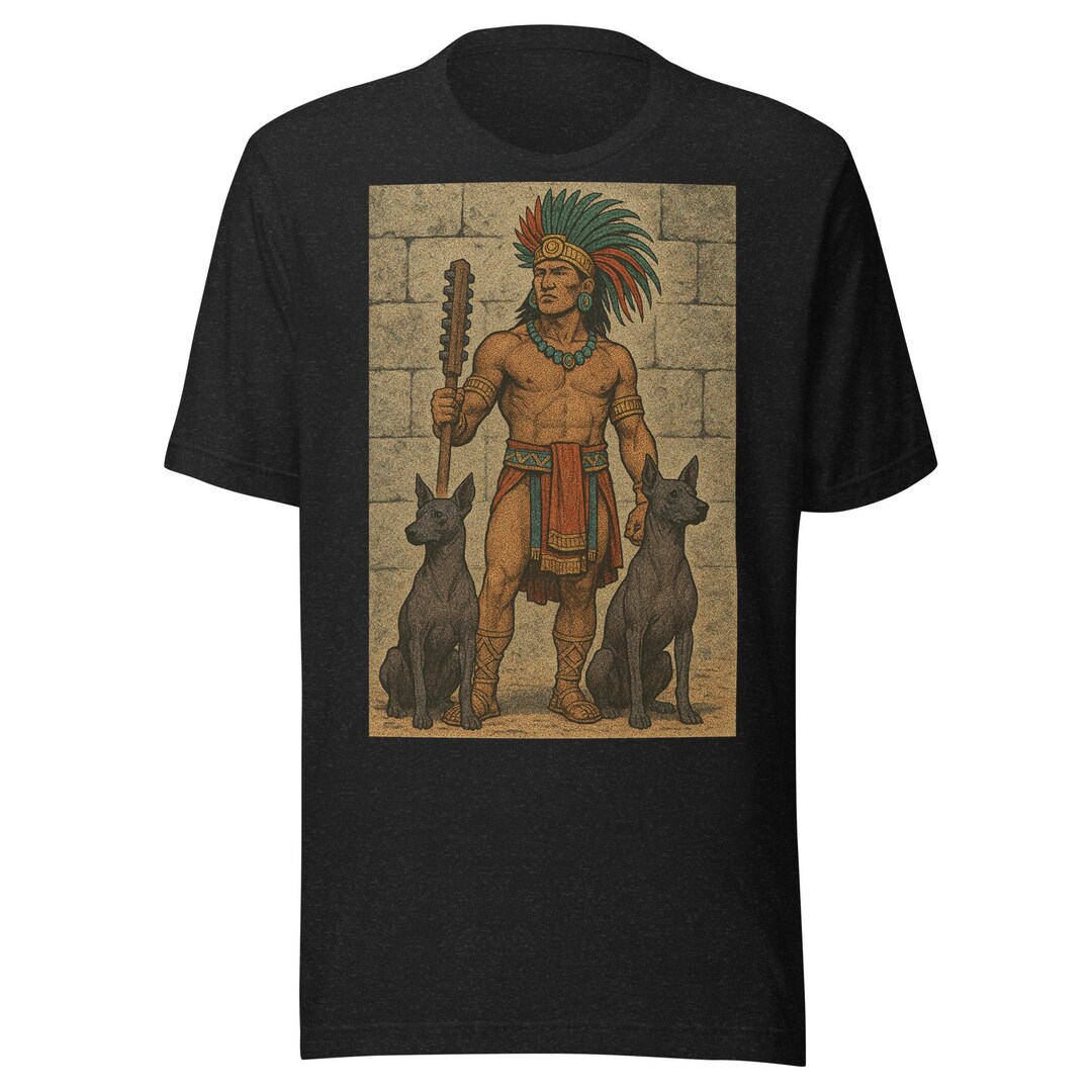 AZTEC WARRIOR DOGS Unisex T-shirt - Etsy
