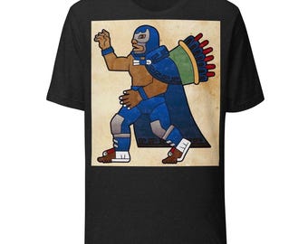 アステカ戦士ユニセックスTシャツ