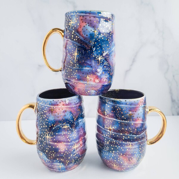 PRE SALE 22kt Gold Galaxy Mug