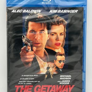 The Getaway (1994) Blu-ray Shout Factory Alec Baldwin Kim Basinger Action NEW