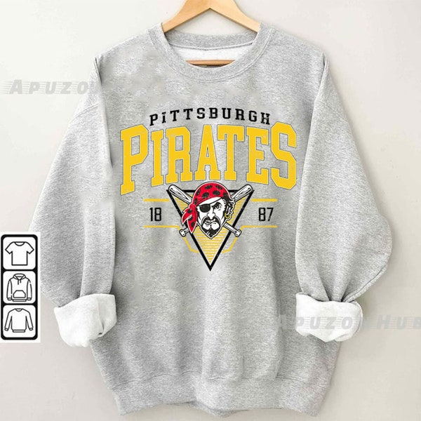 Vintage Pittsburgh Pirates EST 1969 Shirt, Pittsburgh Pirates Shirt, Pittsburgh Baseball Shirt, Unisex T-shirt shirt Hoodie