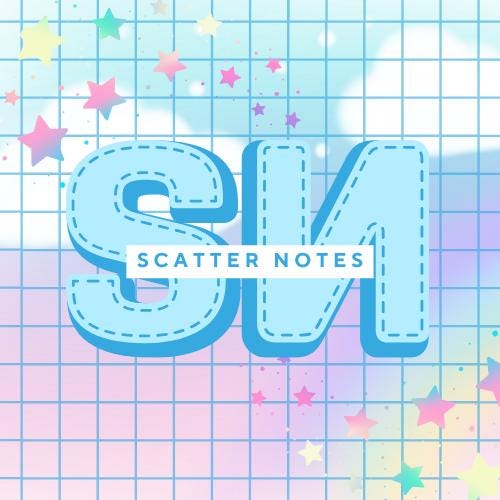 ScatterNotes - Etsy