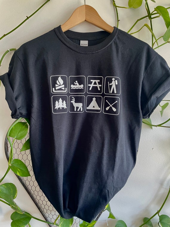 Tshirt Vinyl Camping Etsy