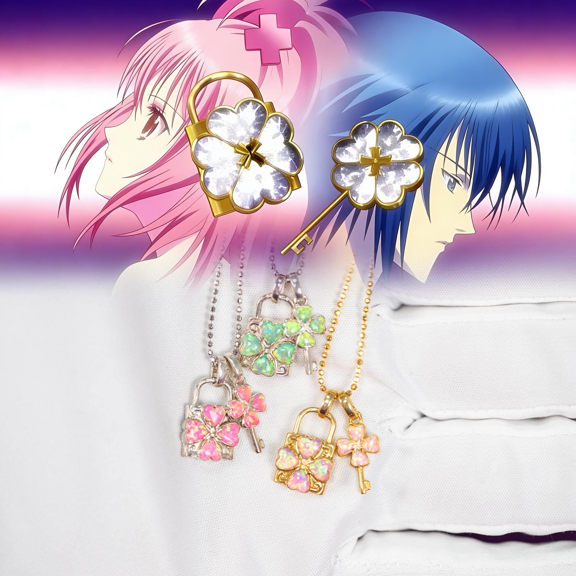 Shugo Chara Necklace 925 Silver Kawaii Anime Jewelry Cute Girl 