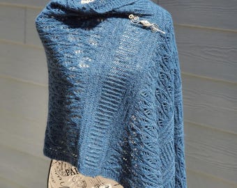 Estonian Lace Shawl Knitting Pattern | DK Weight (PDF Download)