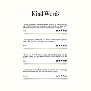 four reviews of a digital product, with each review rating the product on a scale of 5 stars. The reviews praise the product for its quality, ease of use, and the convenience it provides. The reviews also mention that the product was fast to respond to and that it was a pleasure to chat with.