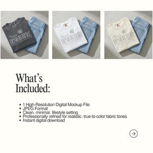 The image is a collage of three images showing different styles of t-shirts and jeans, with a focus on the design and color of the clothing.