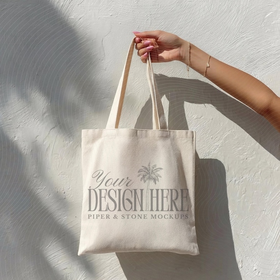 Cotton canvas tote bag mockup, OAD113 liberty bags, natural, lifestyle, shopping bag, POD, print on demand, digital download