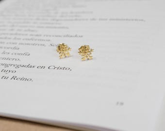 Julsnöflingeörhängen