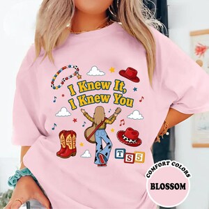 Toy Story 5 Comfort Colors Shirt, I Knew It, I Knew You Shirt, It's A Tay Story, Disneyland Toy Story Birthday Shirt, Music Tee image 6