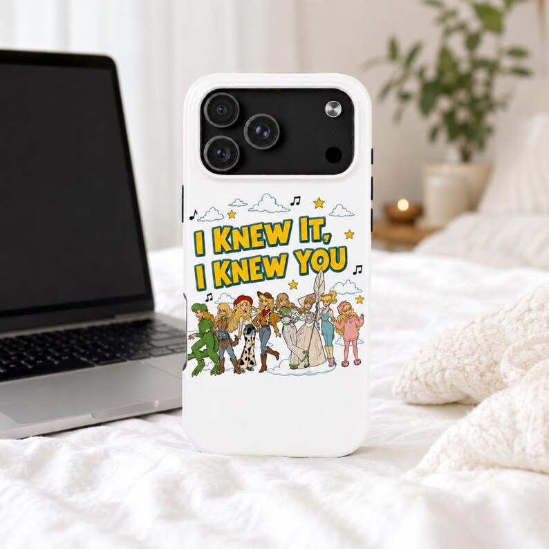 I Knew It, I Knew You Toy Story 5 TS Phone Case, Tay Story 13 Cloud Summer Beach Phone Case, Disneyland Pixar Toy Story 5 Phone Case image 3