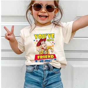 You've Got Friend In Me Shirt, Toy Story Woody Shirt, Disneyland Toy Story 5 Shirt, Toy Story Character Shirt, Toy Story Characters Tee image 4