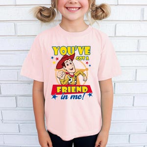 You've Got Friend In Me Shirt, Toy Story Woody Shirt, Disneyland Toy Story 5 Shirt, Toy Story Character Shirt, Toy Story Characters Tee image 2