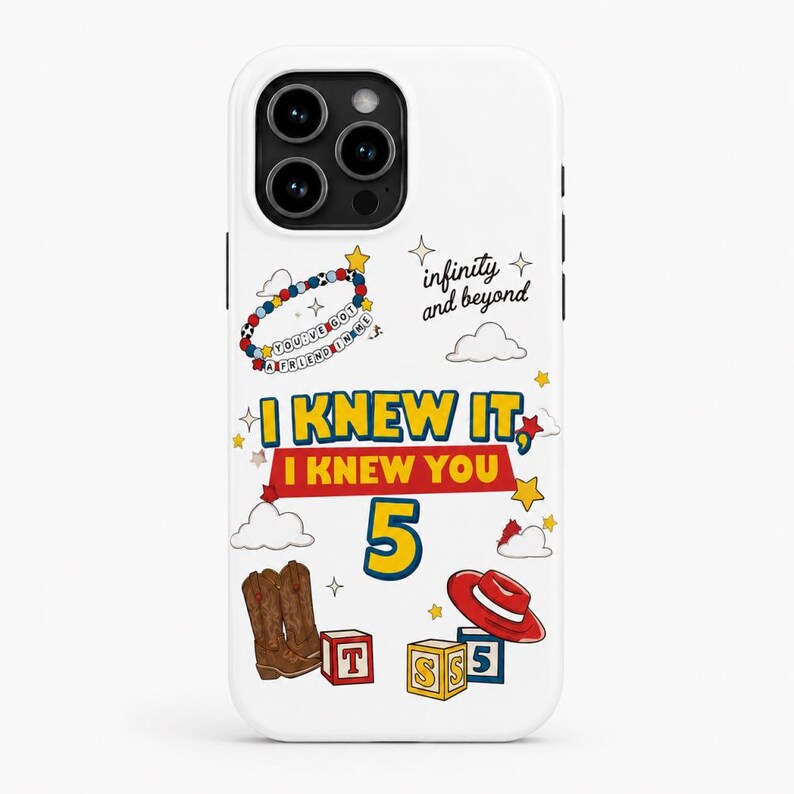 I Knew It I Knew You Phone Case,TS and Toy Story 5 Friendship Phone Case,Woody Buzz Lightyear Phone Case,Disneyland Toy Story Family bild 3