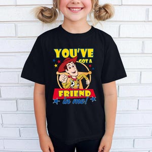 You've Got Friend In Me Shirt, Toy Story Woody Shirt, Disneyland Toy Story 5 Shirt, Toy Story Character Shirt, Toy Story Characters Tee image 3