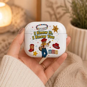 You've Got A Friend In Me Toy Story 5 Airpods Case, I Knew It, I Knew You TS5 AirPod Case Cover, I Knew It I Knew You TS5 Music Case image 1