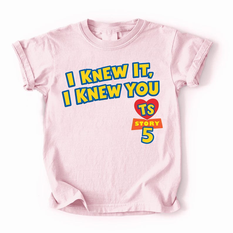 Disneyland Pixar Toy Story 5 I Knew It I Knew You Swift Shirt,TSwift Toy Story 5 Inspired Shirt,I Knew It I Knew You TSwift Inspired Tee image 6