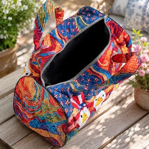 Bolso de Toy Story "Lo sabía, te conocía", bolso de fin de semana acolchado de Jessie la vaquera, bolso de Jessie de Toy Story, bolsa de viaje de Toy Story, regalo para vacaciones familiares imagen 5