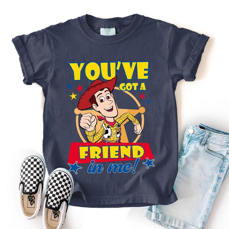 You've Got Friend In Me Shirt, Toy Story Woody Shirt, Disneyland Toy Story 5 Shirt, Toy Story Character Shirt, Toy Story Characters Tee image 5
