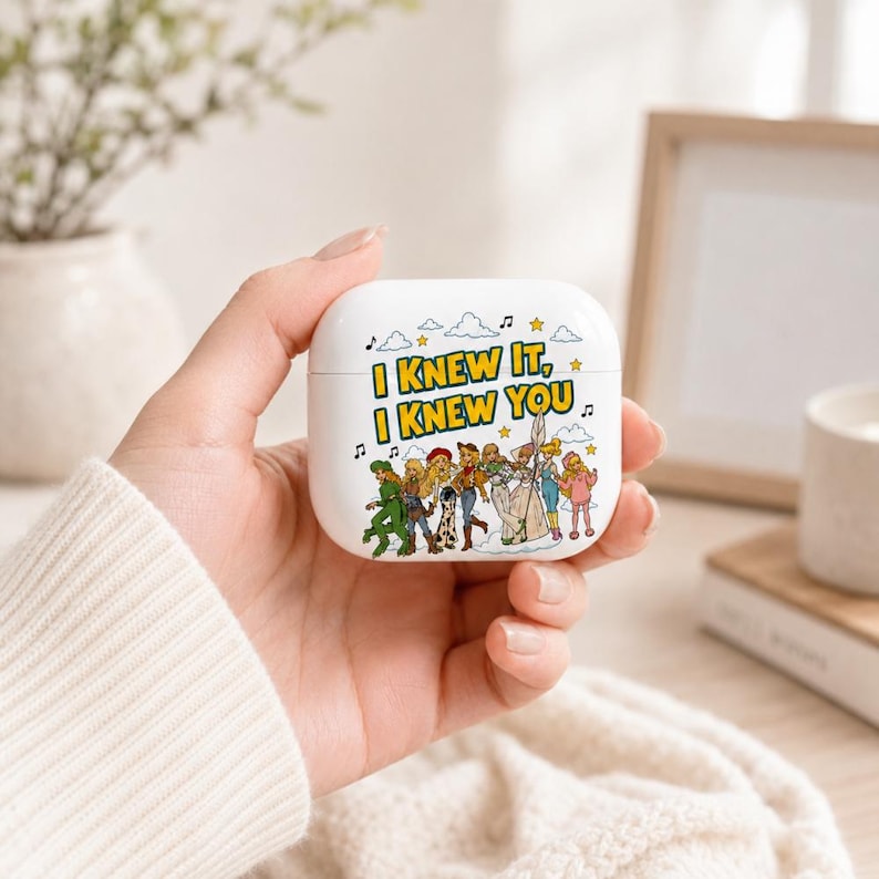 You've Got A Friend In Me Toy Story 5 Airpods Case, I Knew It, I Knew You TS5 Airpods Case, I Knew It I Knew You TS Music Case image 1