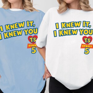 Disneyland Pixar Toy Story 5 I Knew It I Knew You Swift Shirt,TSwift Toy Story 5 Inspired Shirt,I Knew It I Knew You TSwift Inspired Tee image 2
