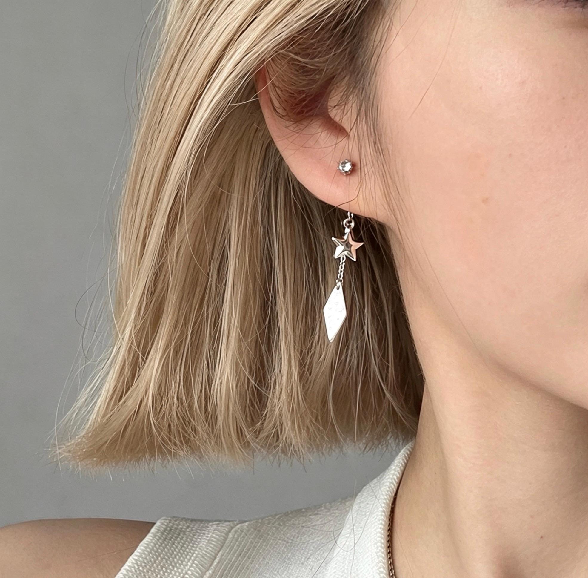Asymmetrical Earring - Etsy