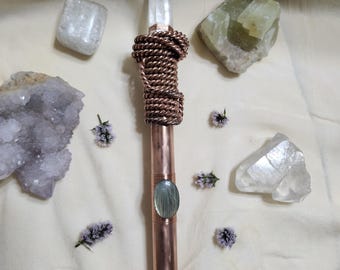 Empowerment cubit high vibrational copper healing wand