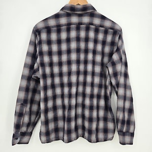Vtg 60s/70s Sir Pendleton Wool Flannel Shirt Mens XL Plaid USA Made Long Sleeve image 3