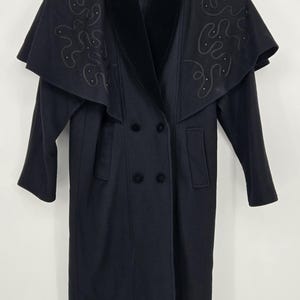 80s 90s Maggie Lawrence ファイアーマンコート M マリン Maggie Lawrence Coat - Etsy