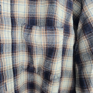 Vtg 60s/70s Sir Pendleton Wool Flannel Shirt Mens XL Plaid USA Made Long Sleeve image 6