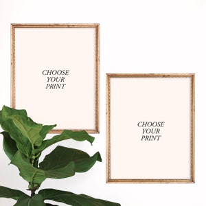 Set of 2 Art Prints Bundle | Choose Any From Shop | Home Decor | Poster | Wall Hanging | Gallery Wall Set | Nursery Illustration | Giclee
