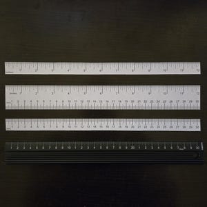 Printable Rulers | English and Metric Measurements Included | PDF | PNG ...