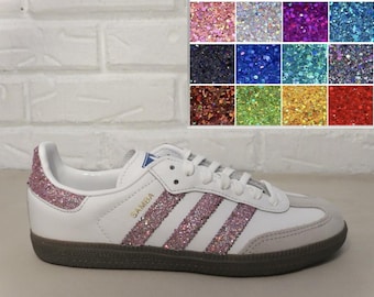 KIDS- Custom sparkly shoes - Adidas - samba, gazelle, grand court