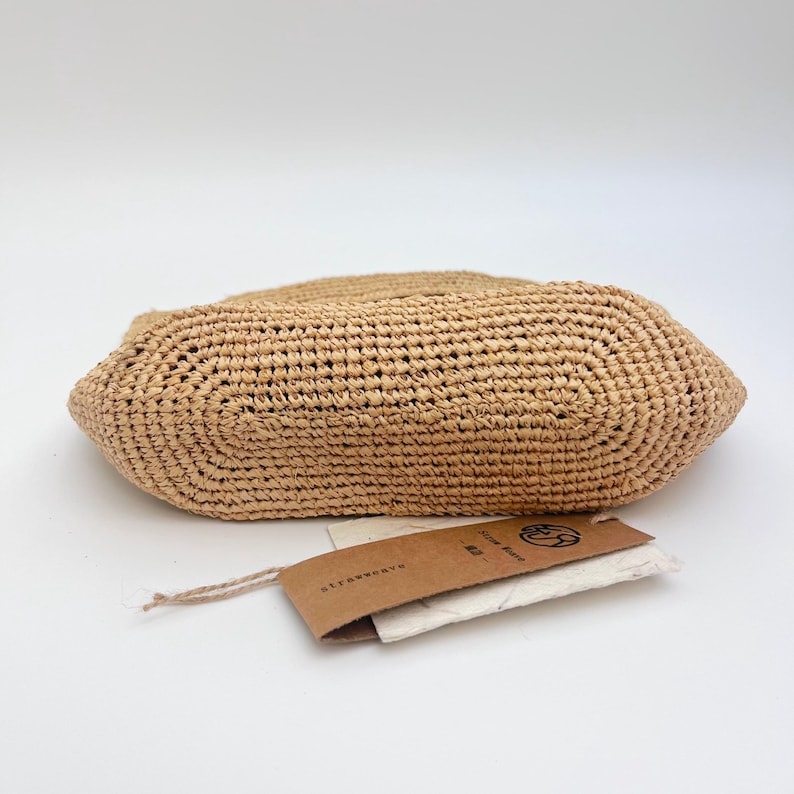 Raffia Straw Clutch, Handwoven Small Handbag, Mini Straw Tote Bag, Beach Everyday Summer Bag, Gift for Her